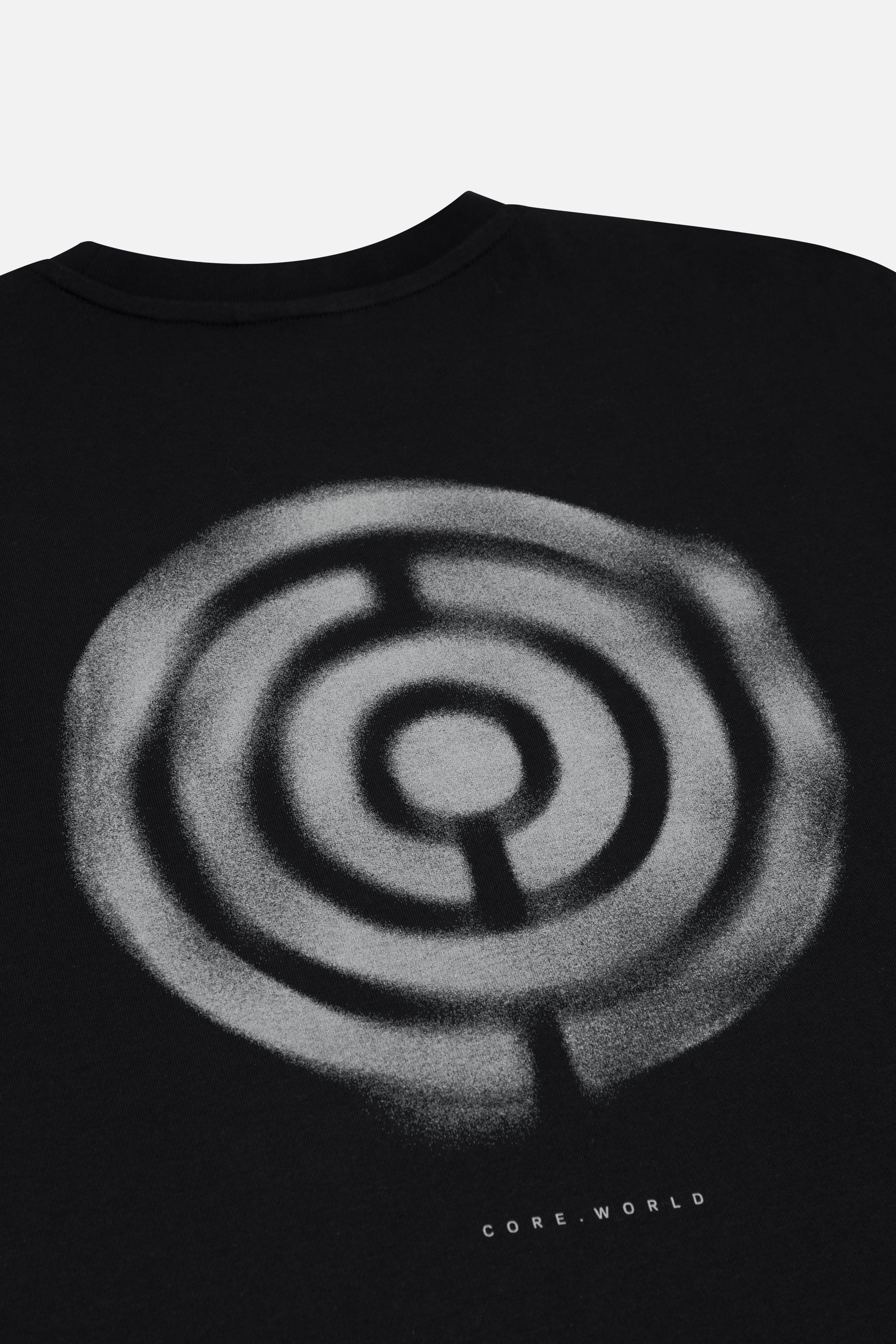 CORE BLUR ICON LONGSLEEVE BLACK - 2
